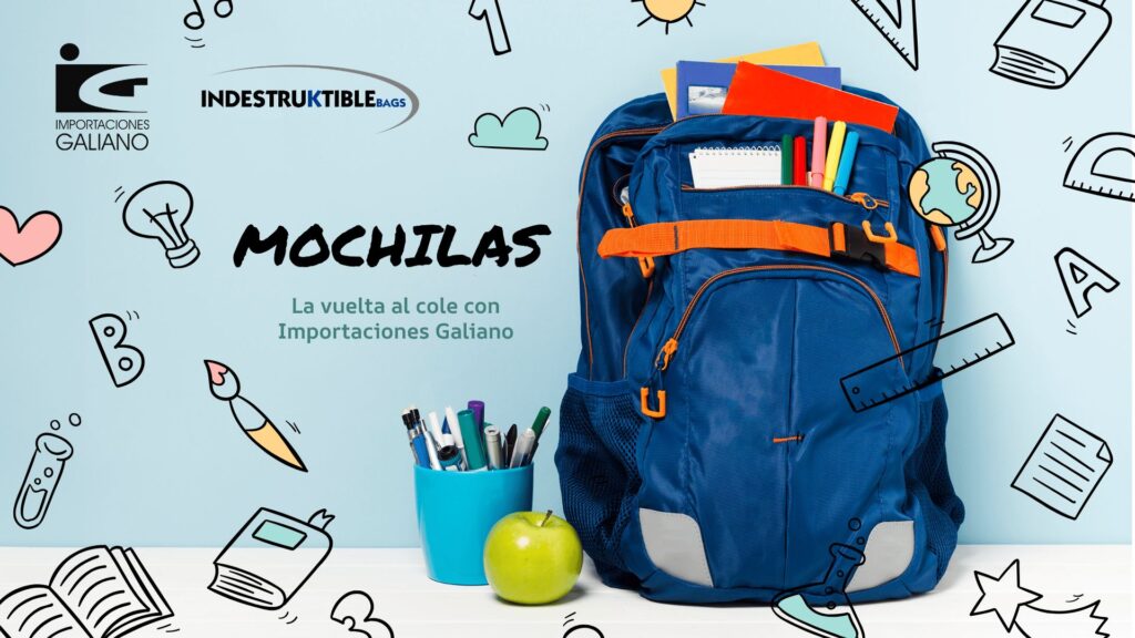 Mochilas vuelta al cole Galiano